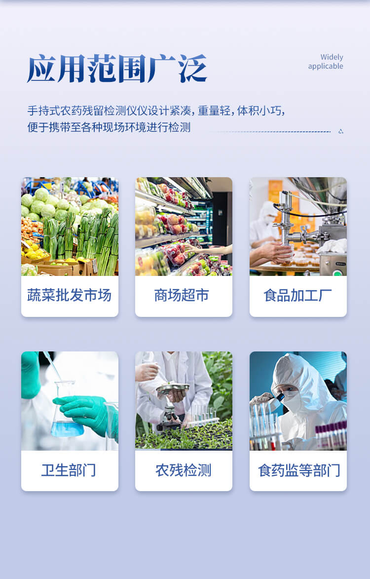 手持農藥殘留快檢儀