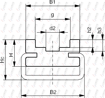 TG-CUU CUU型單排鏈條導(dǎo)軌