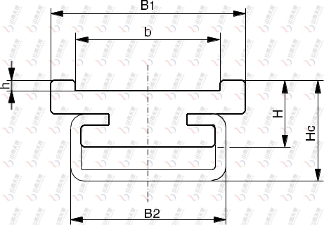 TG-CFR CFR型同步帶鋼槽導軌